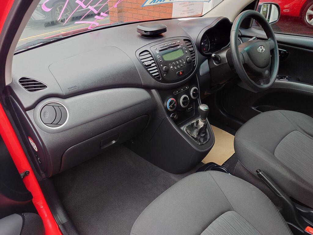 Hyundai I10 1.2 Active Euro 5 DU62LJF Red #5