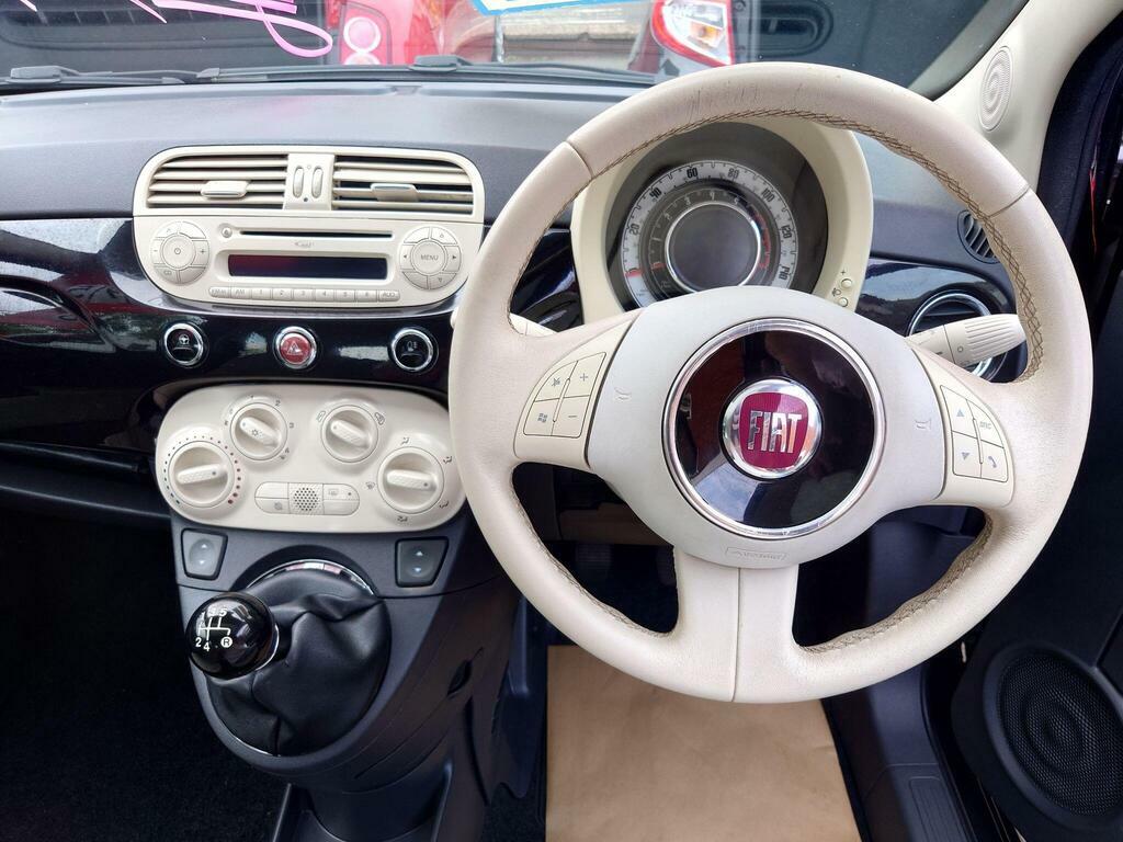 Fiat 500 1.2 Lounge Euro 5 S S Black #3