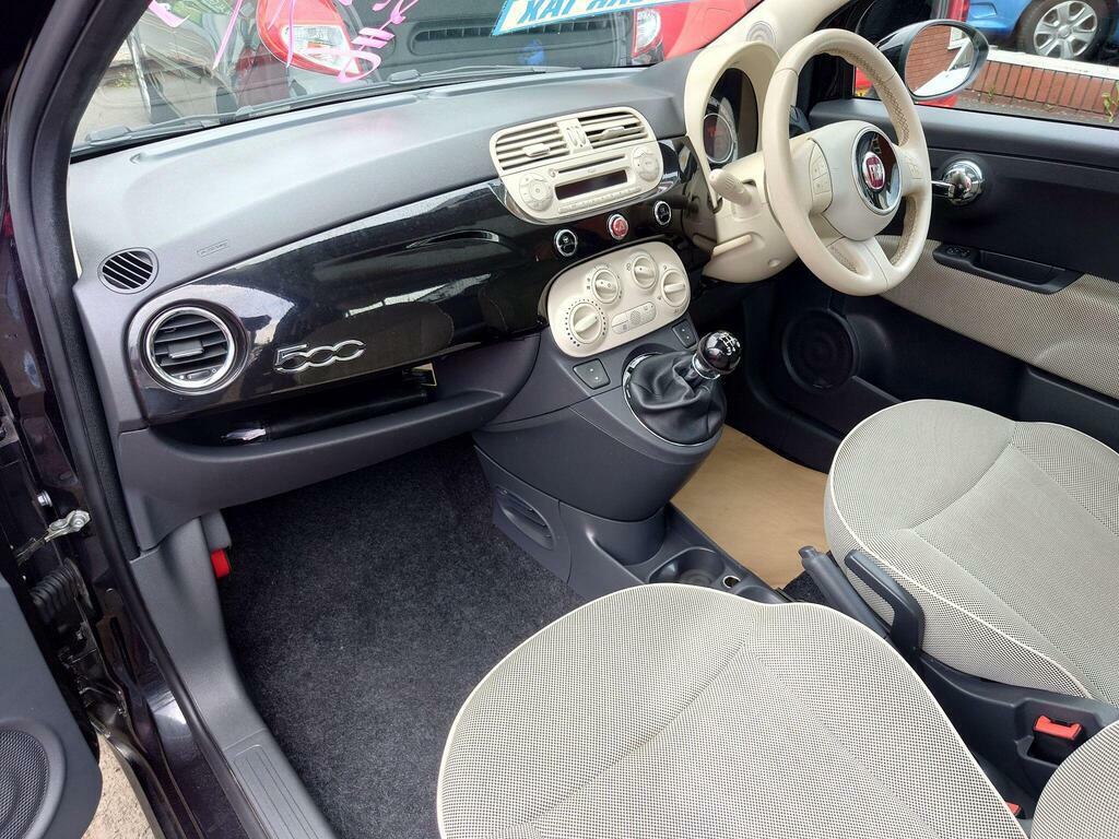 Fiat 500 1.2 Lounge Euro 5 S S Black #6