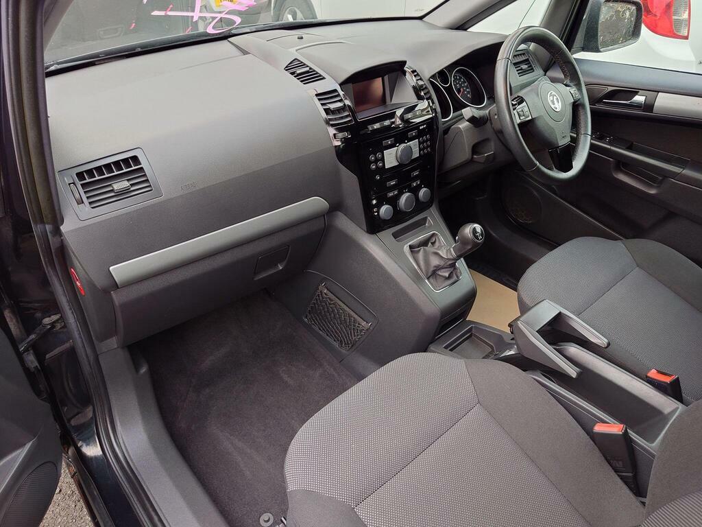 Vauxhall Zafira 1.6 16V Design Euro 5 NJ63EKP Black #6