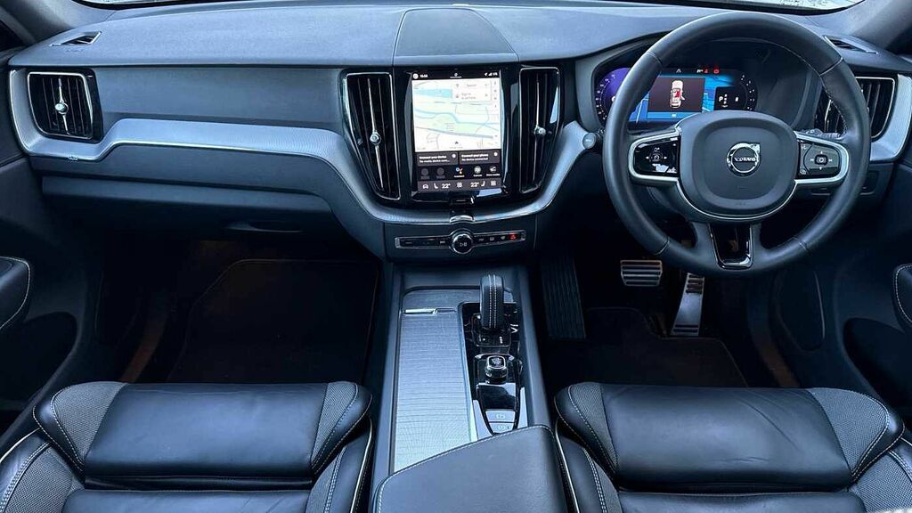 Volvo XC60 R-design, B4 Awd Mild Hybrid Rear Camera, Google KX22JZP Blue #5