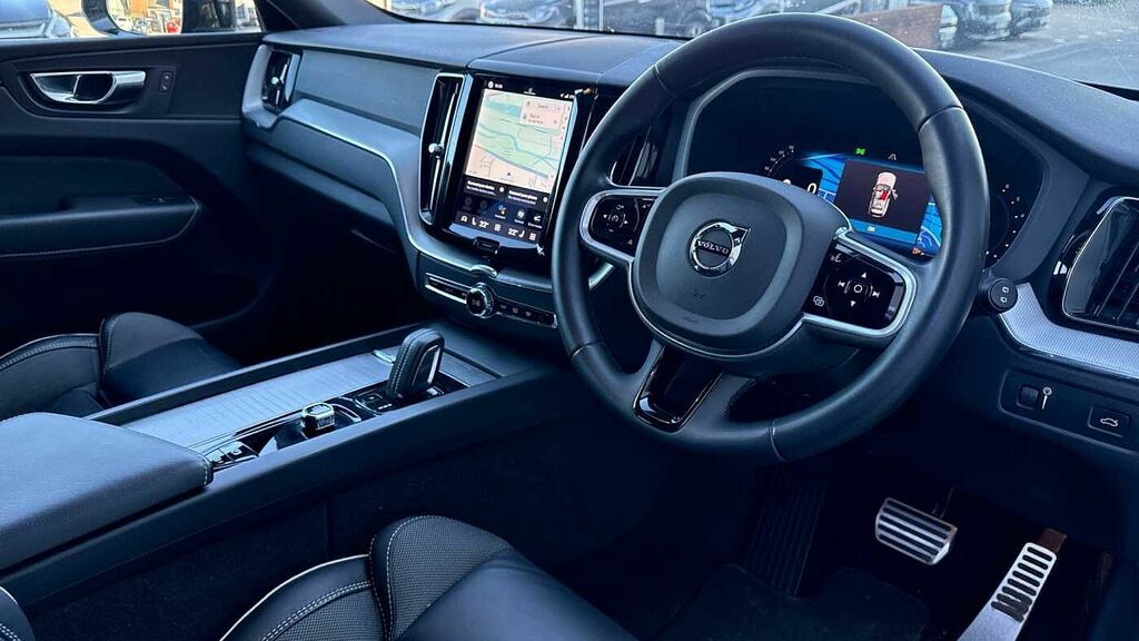 Volvo XC60 R-design, B4 Awd Mild Hybrid Rear Camera, Google KX22JZP Blue #4