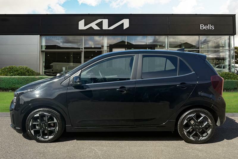 Kia Picanto 1.0 Gt-line S KP75YHS Black #6