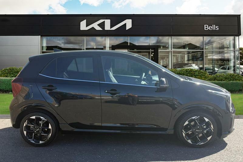 Kia Picanto 1.0 Gt-line S KP75YHS Black #5
