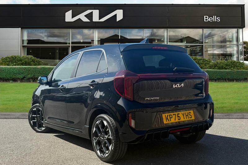 Kia Picanto 1.0 Gt-line S KP75YHS Black #4