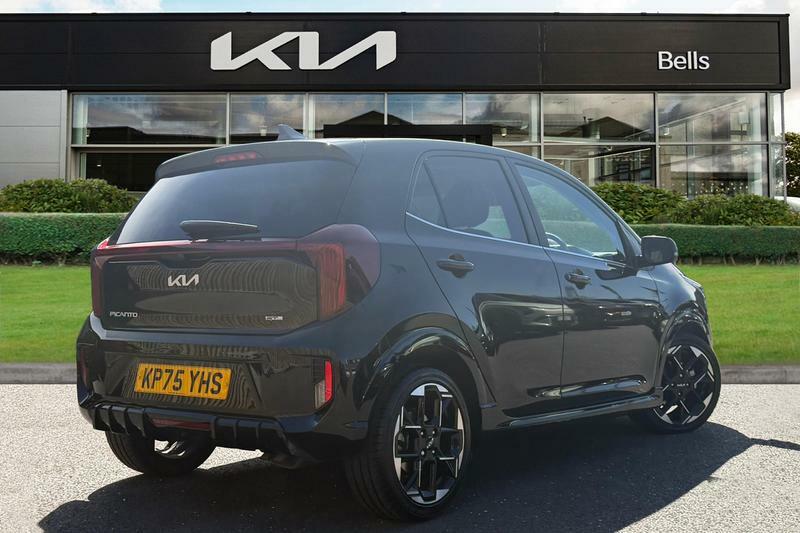 Kia Picanto 1.0 Gt-line S KP75YHS Black #3