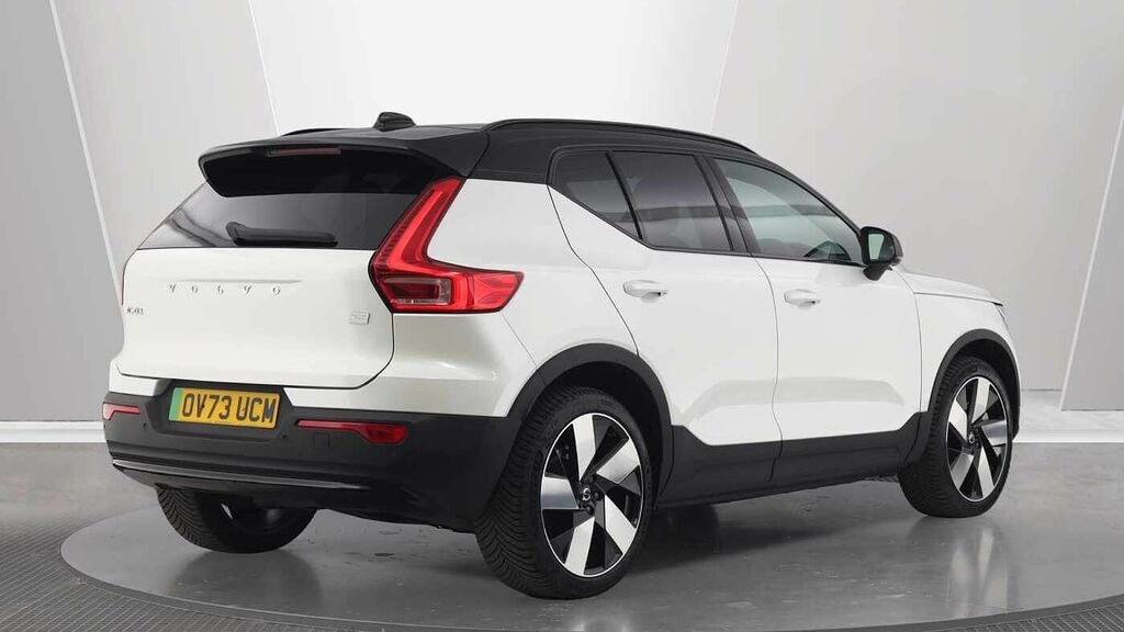 Volvo XC40 Recharge Ultimate, Twin Motor, Towbar, P White #2