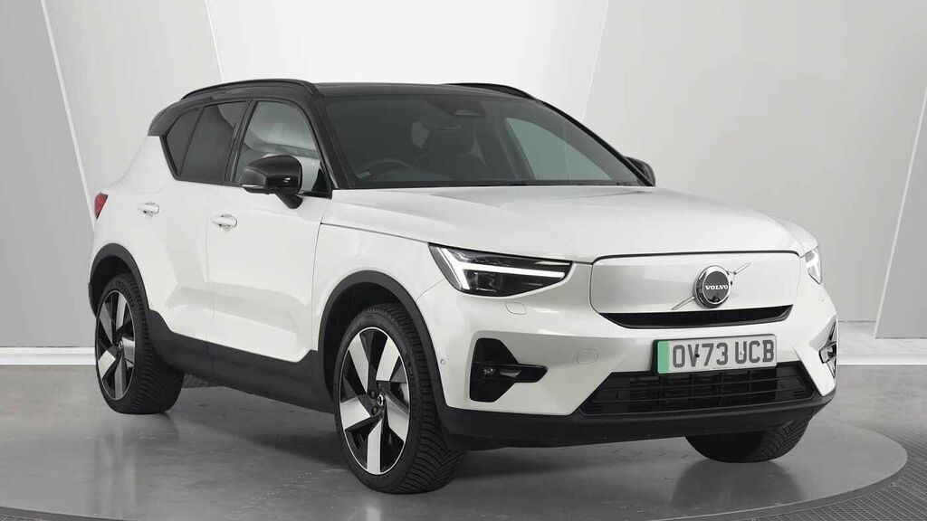 Volvo XC40 Recharge Ultimate, Twin Motor, Panoramic White