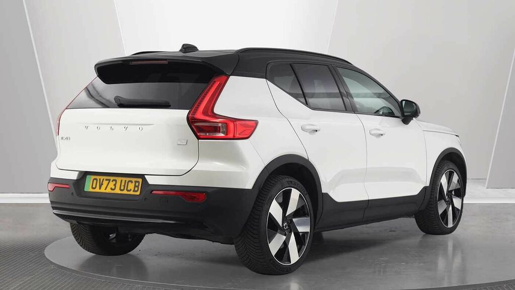 Volvo XC40 Recharge Ultimate, Twin Motor, Panoramic White #2