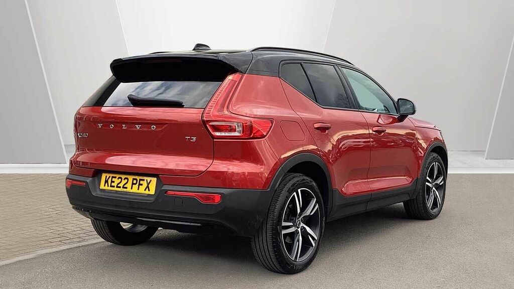 Volvo XC40 R-design, T3 Winter Pack, Sunroof KE22PFX Red #2