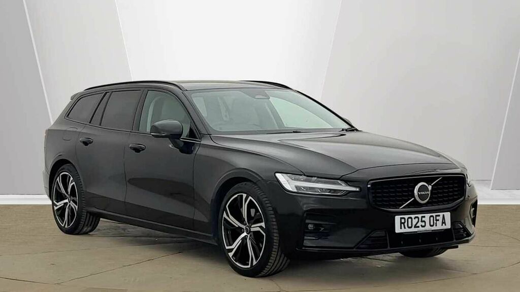 Volvo V60 Plus, B4 Mild Hybrid, Dark Blond Leather, Black