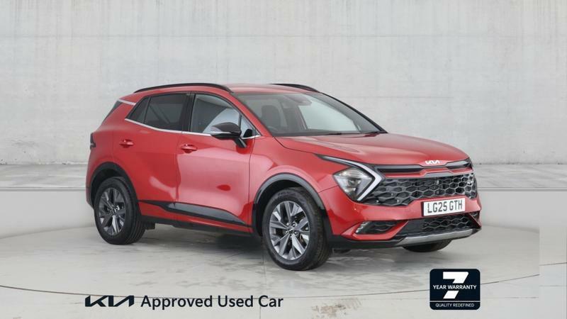 Kia Sportage 1.6T Gdi 207 Hev Gt-line Red