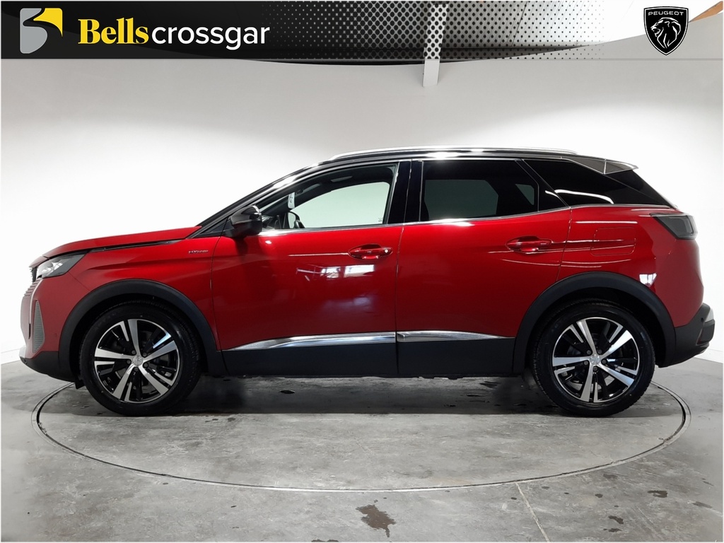 Peugeot 3008 1.6 Hybrid 225 Gt E-eat8 MJ71XME Red #4