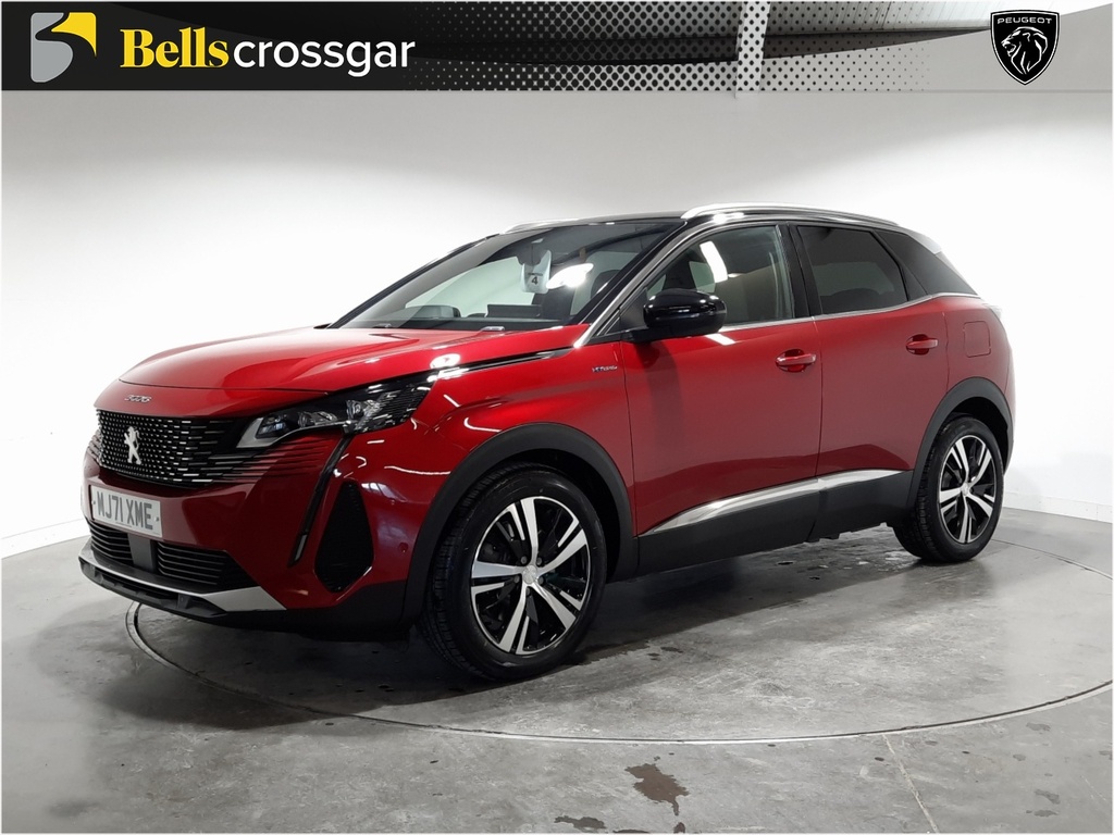 Peugeot 3008 1.6 Hybrid 225 Gt E-eat8 MJ71XME Red #3