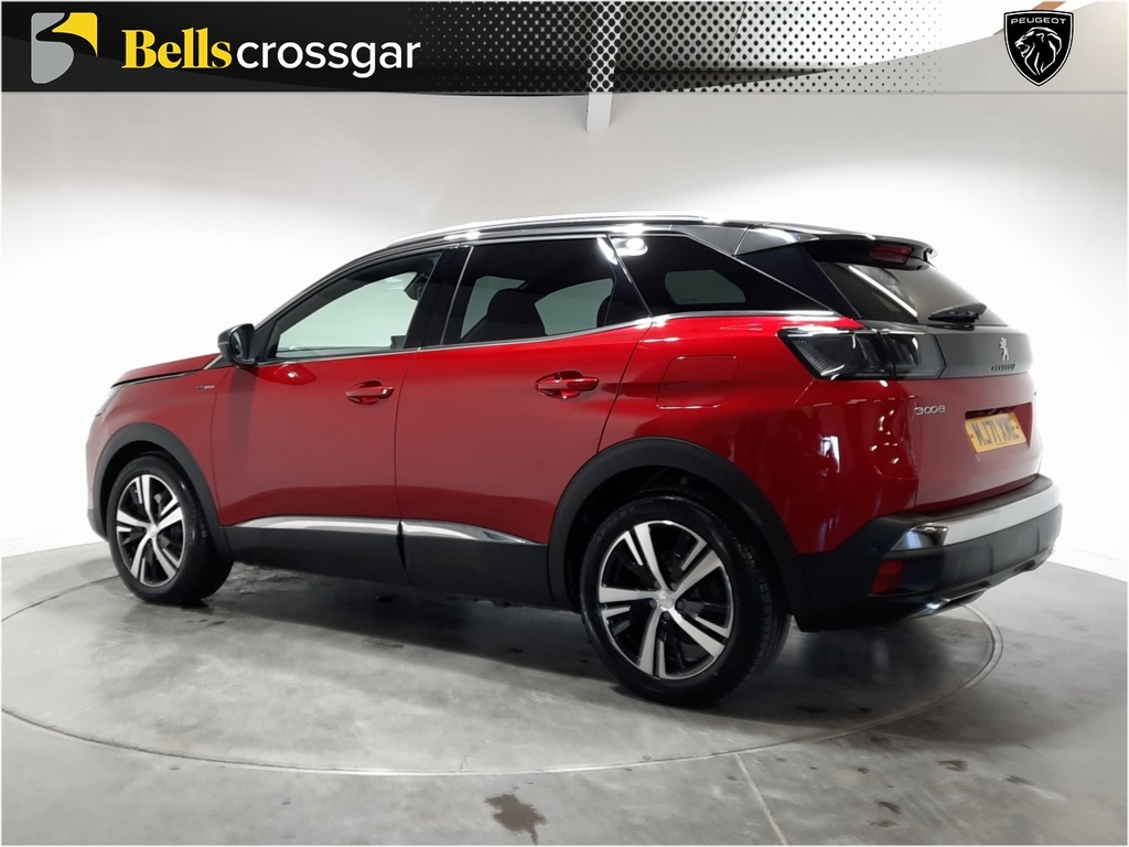 Peugeot 3008 1.6 Hybrid 225 Gt E-eat8 MJ71XME Red #5