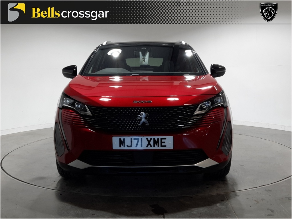 Peugeot 3008 1.6 Hybrid 225 Gt E-eat8 MJ71XME Red #2