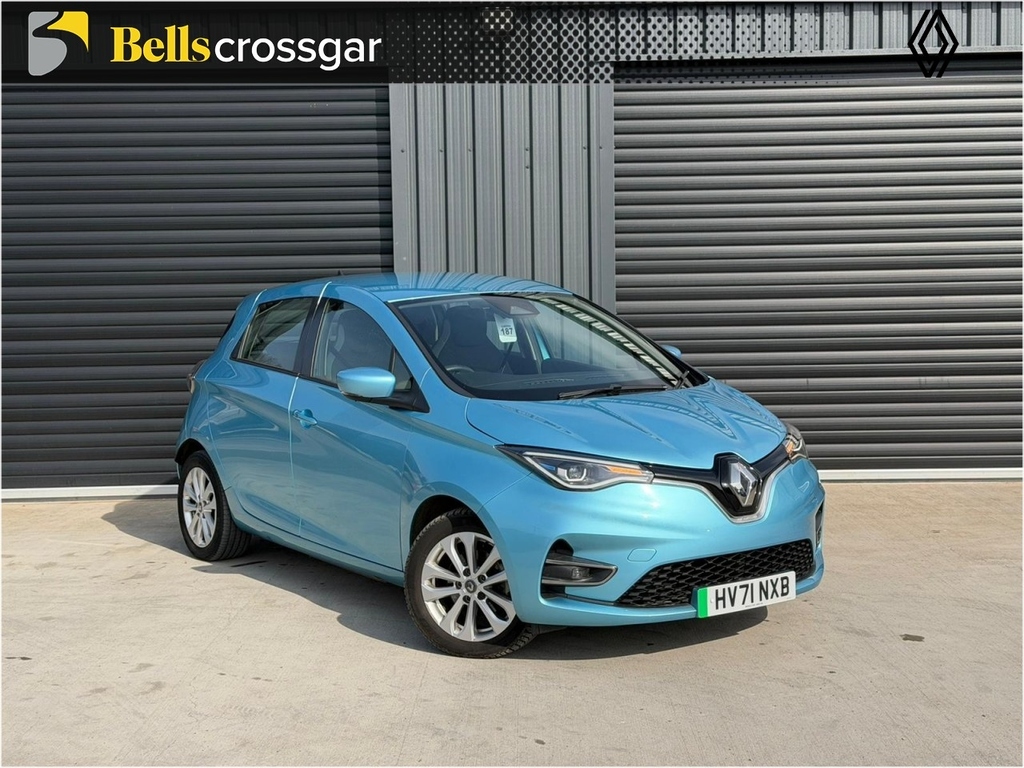 Renault Zoe 100Kw Iconic R135 50Kwh Rapid Charge Blue