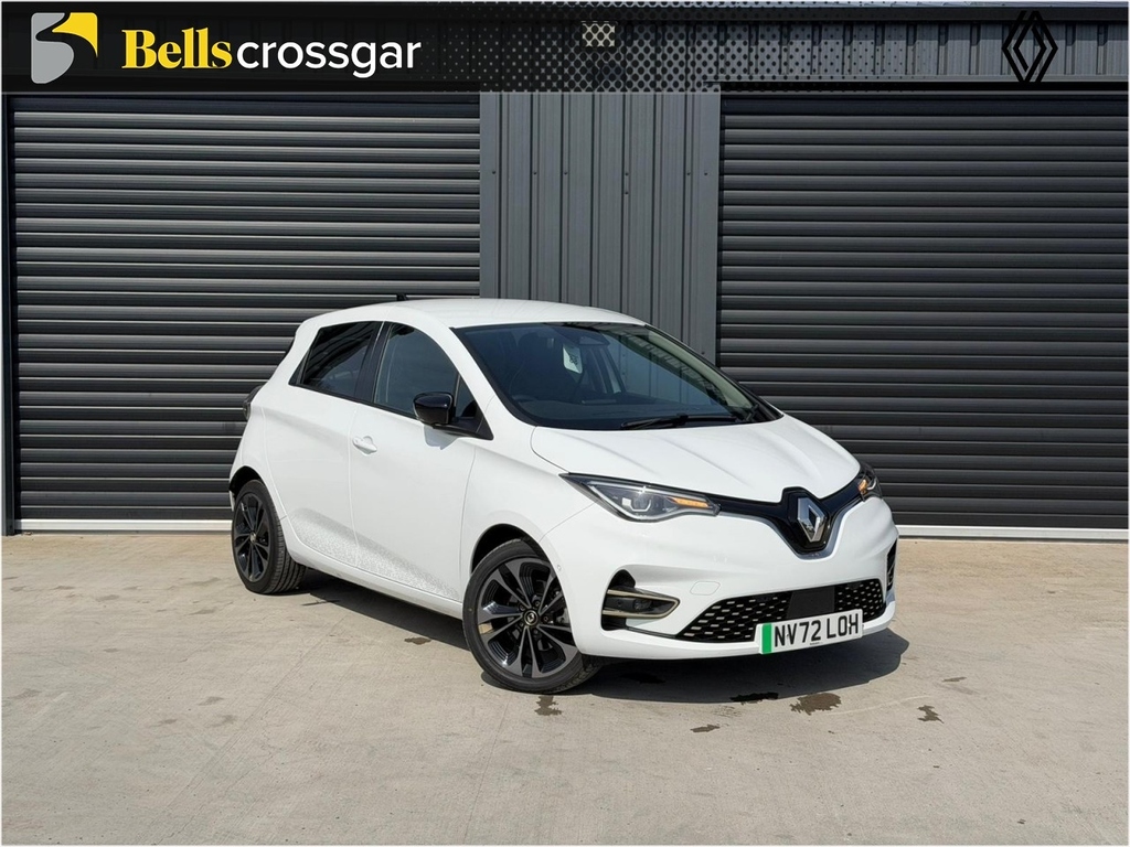 Renault Zoe 100Kw Iconic R135 50Kwh Boost Charge White