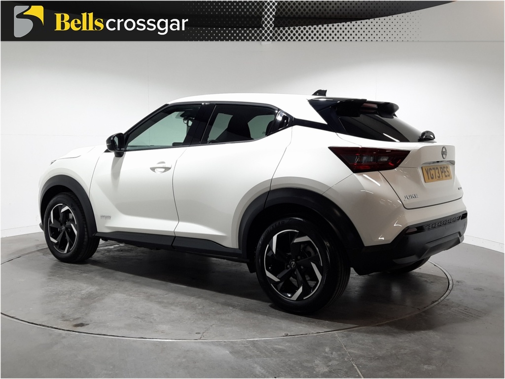 Nissan Juke 1.6 Hybrid N-connecta YG73PES White #5