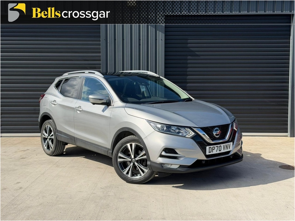 Nissan Qashqai 1.3 Dig-t 160 157 N-connecta Dct Glass Roof Silver