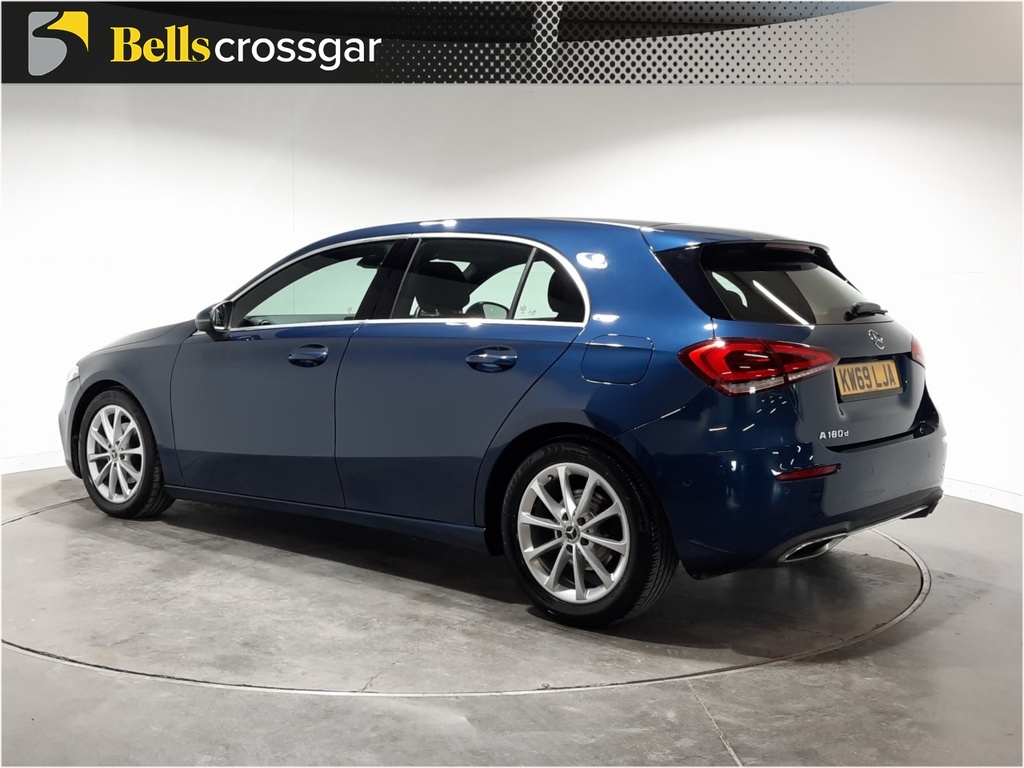 Mercedes-Benz A Class A180d Sport Executive KW69LJA Blue #5