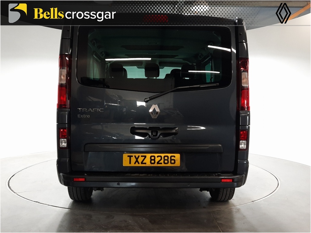 Renault Trafic Sl28 Blue Dci 150 Extra Safety 9 Seater TXZ8286 Grey #6