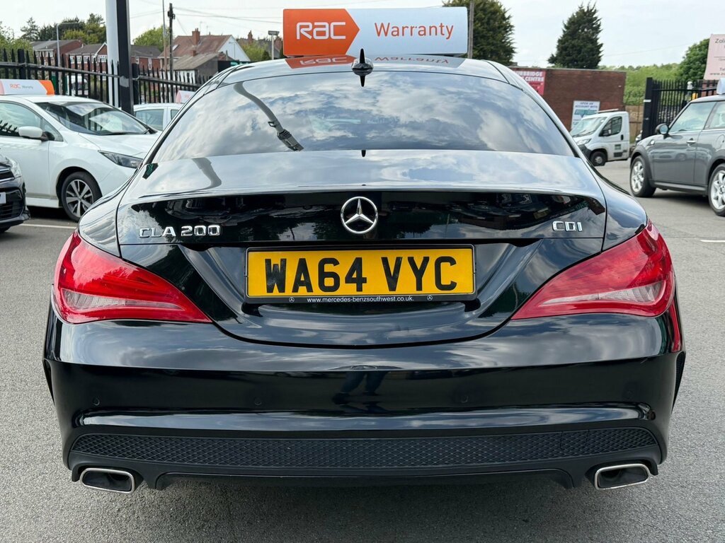 Mercedes-Benz CLA Class 1.8 Cla200 Cdi Amg Sport Coupe 7G-dct E Black #6