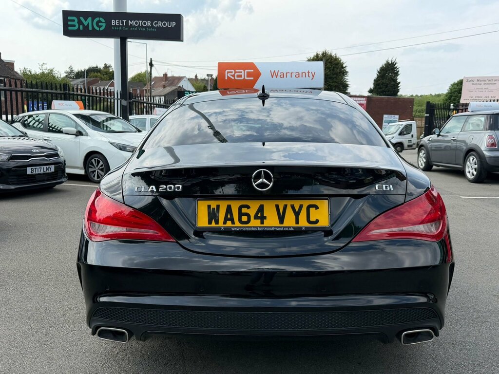 Mercedes-Benz CLA Class 1.8 Cla200 Cdi Amg Sport Coupe 7G-dct E Black #4
