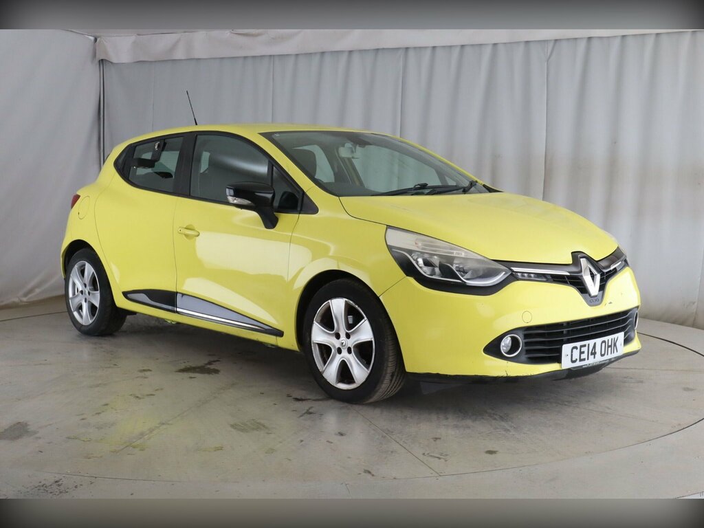 Renault Clio 1.5 Dci Dynamique Medianav Hatchback Ma Yellow