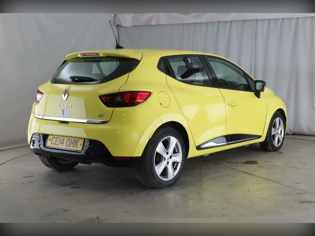 Renault Clio 1.5 Dci Dynamique Medianav Hatchback Ma CE14OHK Yellow #2