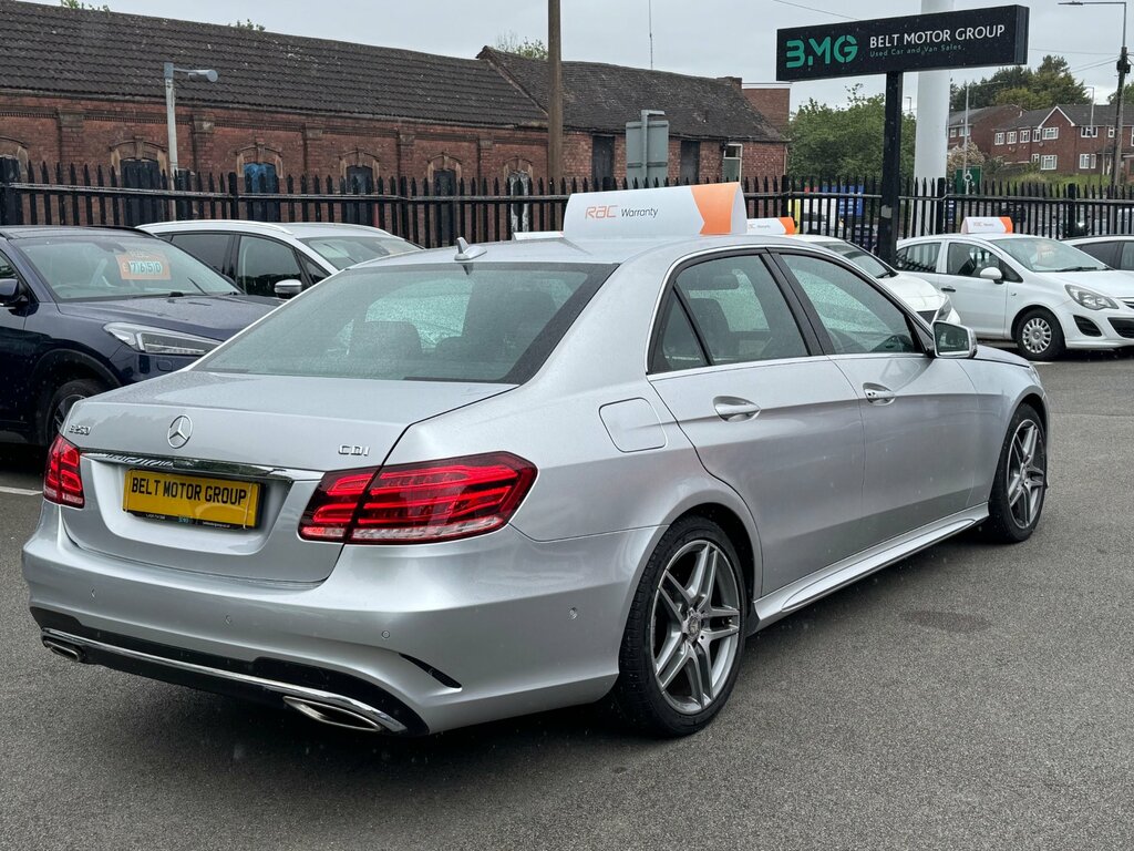 Mercedes-Benz E Class 2.1 E250 Cdi Amg Sport Saloon G-tronic BT14WFH Silver #6