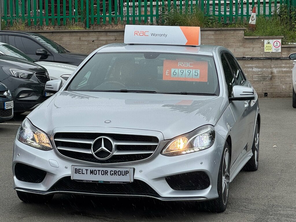 Mercedes-Benz E Class 2.1 E250 Cdi Amg Sport Saloon G-tronic Silver