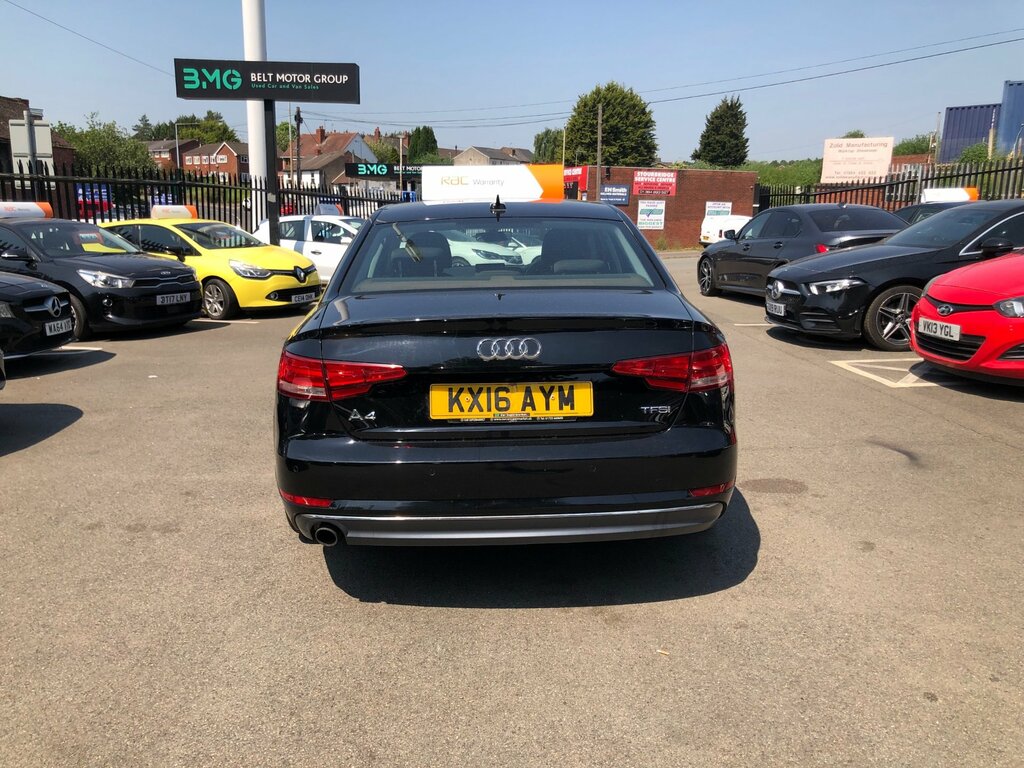 Audi A4 1.4 Tfsi Sport Saloon Euro 6 S KX16AYM Black #3