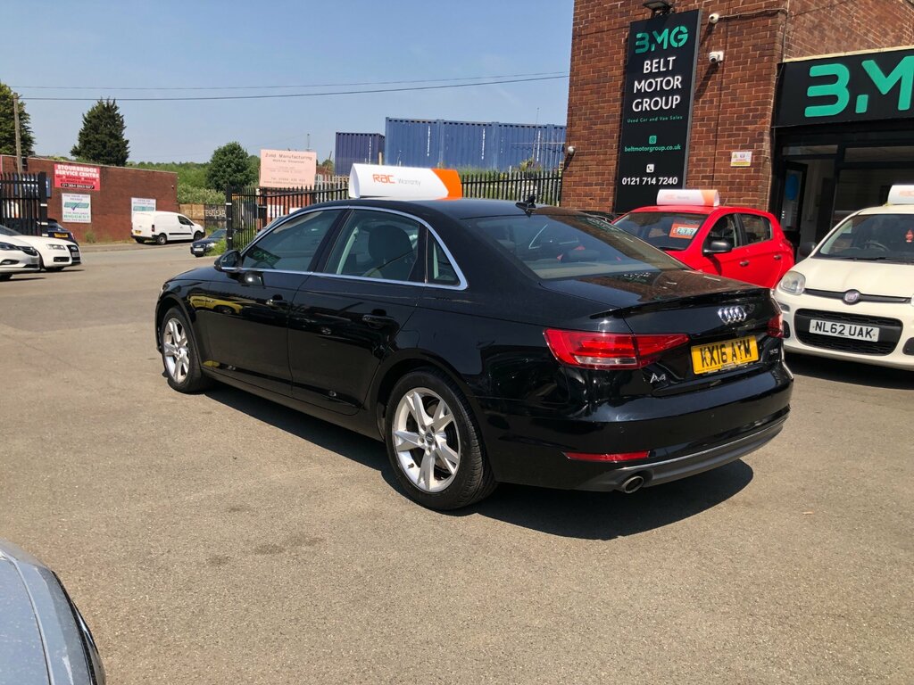 Audi A4 1.4 Tfsi Sport Saloon Euro 6 S KX16AYM Black #2