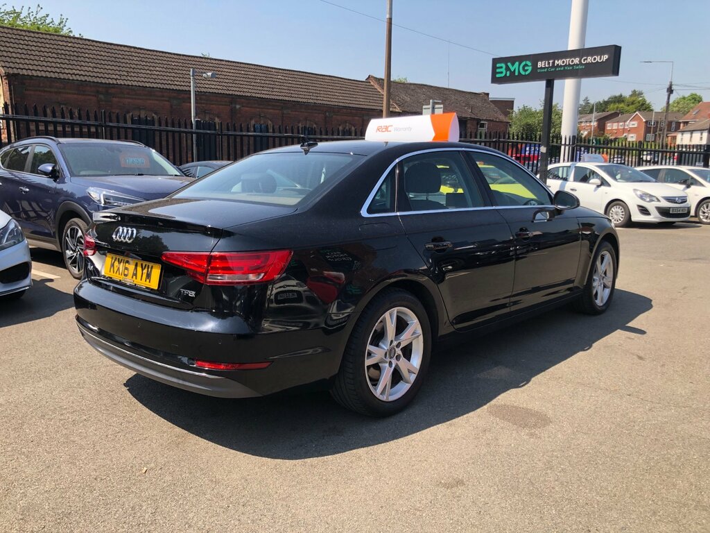 Audi A4 1.4 Tfsi Sport Saloon Euro 6 S KX16AYM Black #4