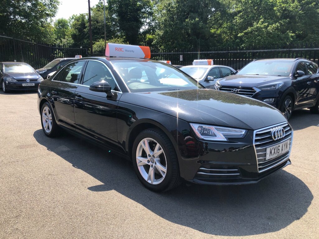 Audi A4 1.4 Tfsi Sport Saloon Euro 6 S KX16AYM Black #5