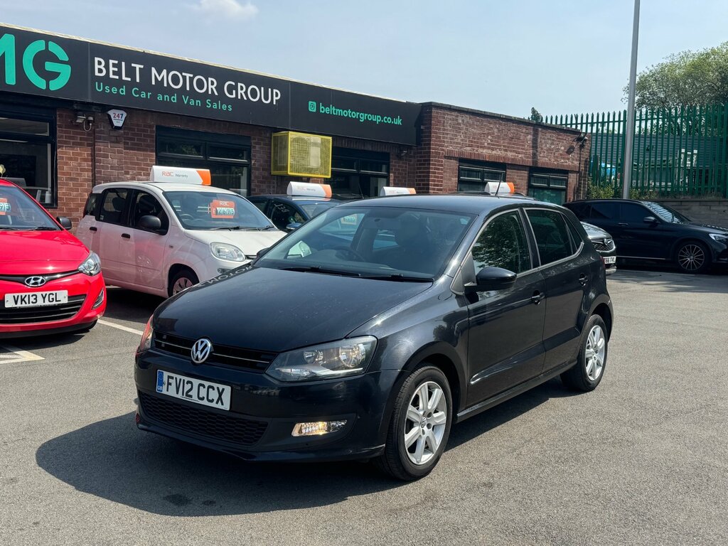 Volkswagen Polo 1.2 Match Hatchback Euro 5 60 P Black