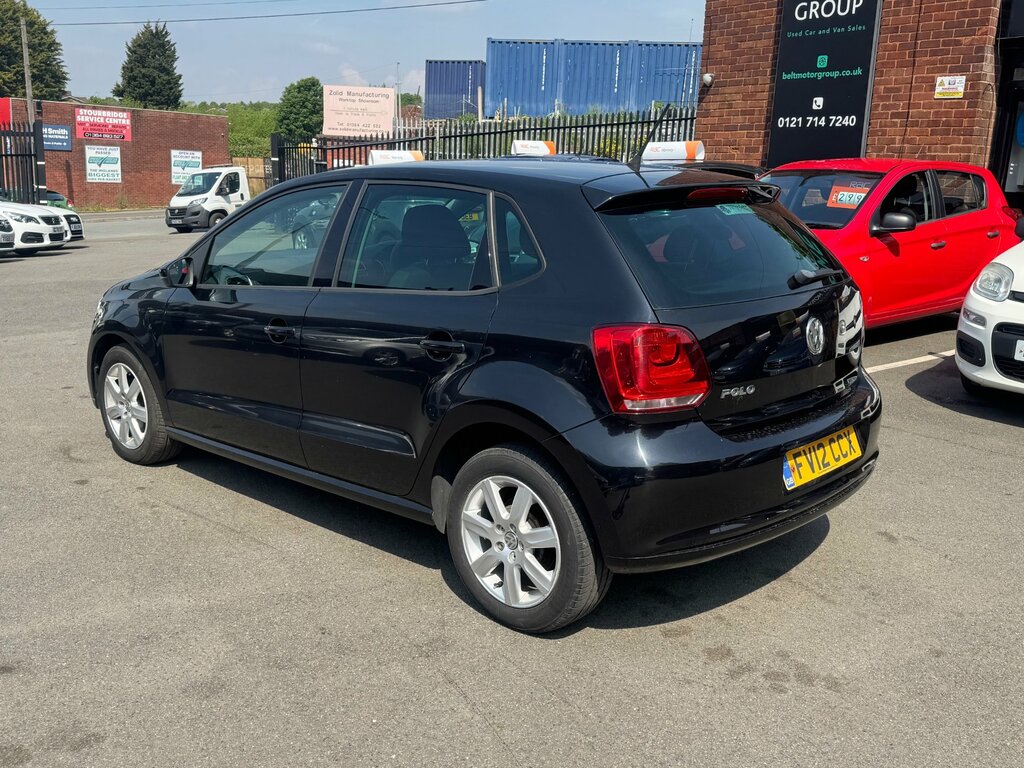 Volkswagen Polo 1.2 Match Hatchback Euro 5 60 P FV12CCX Black #4
