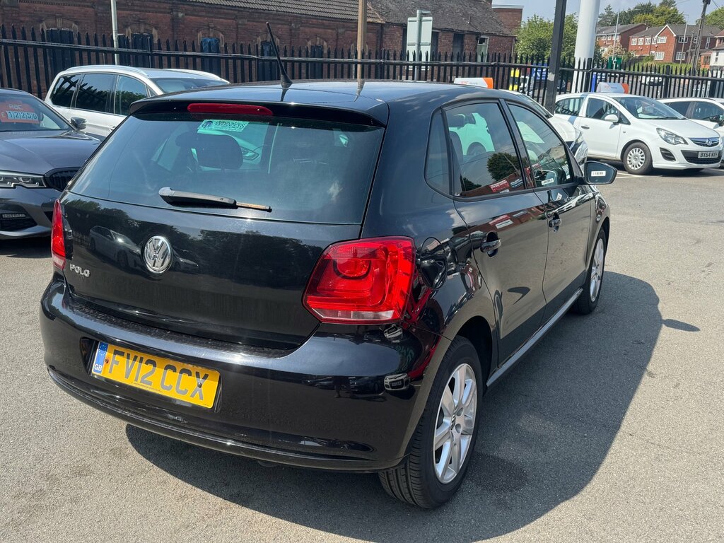 Volkswagen Polo 1.2 Match Hatchback Euro 5 60 P FV12CCX Black #5