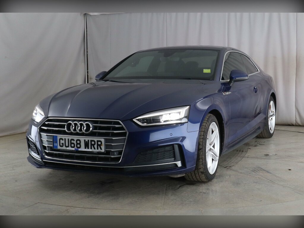 Audi A5 1.4 Tfsi S Line Coupe S Tronic Euro 6 Blue