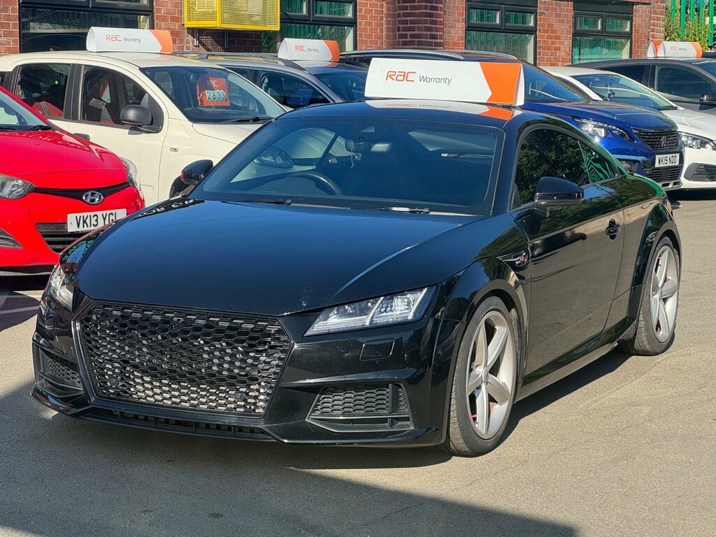 Audi TT 2.0 Tfsi S Line Coupe S Tronic Euro 6 VX17JMO Black #2