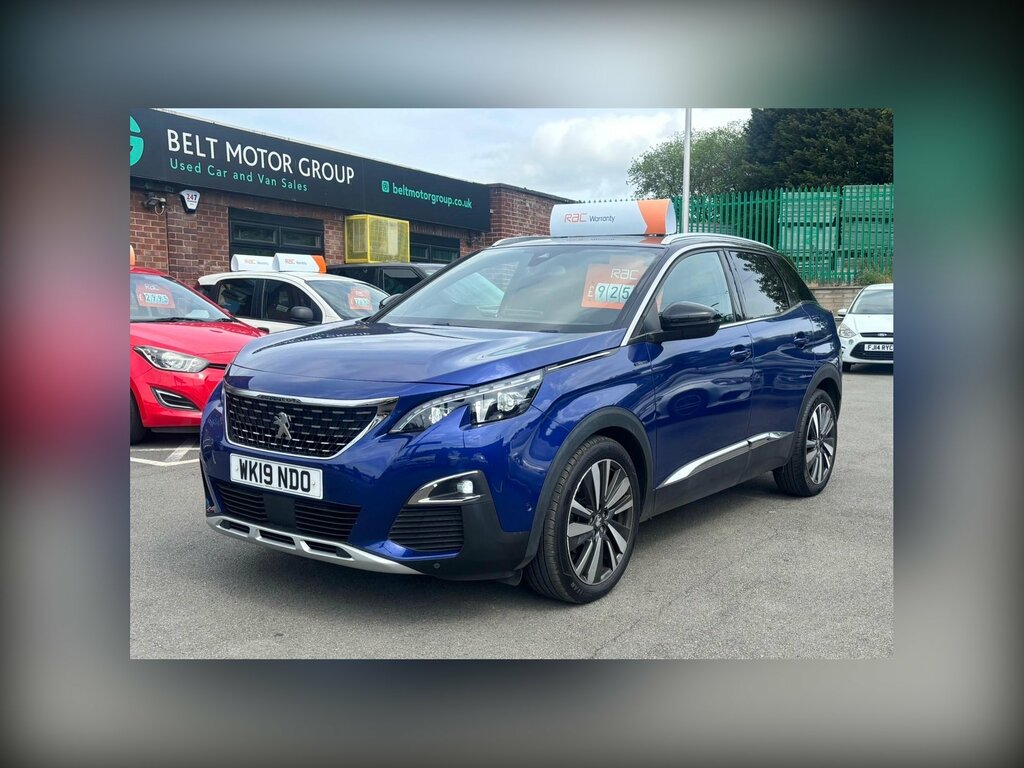 Peugeot 3008 1.5 Bluehdi Gt Line Premium Suv Blue