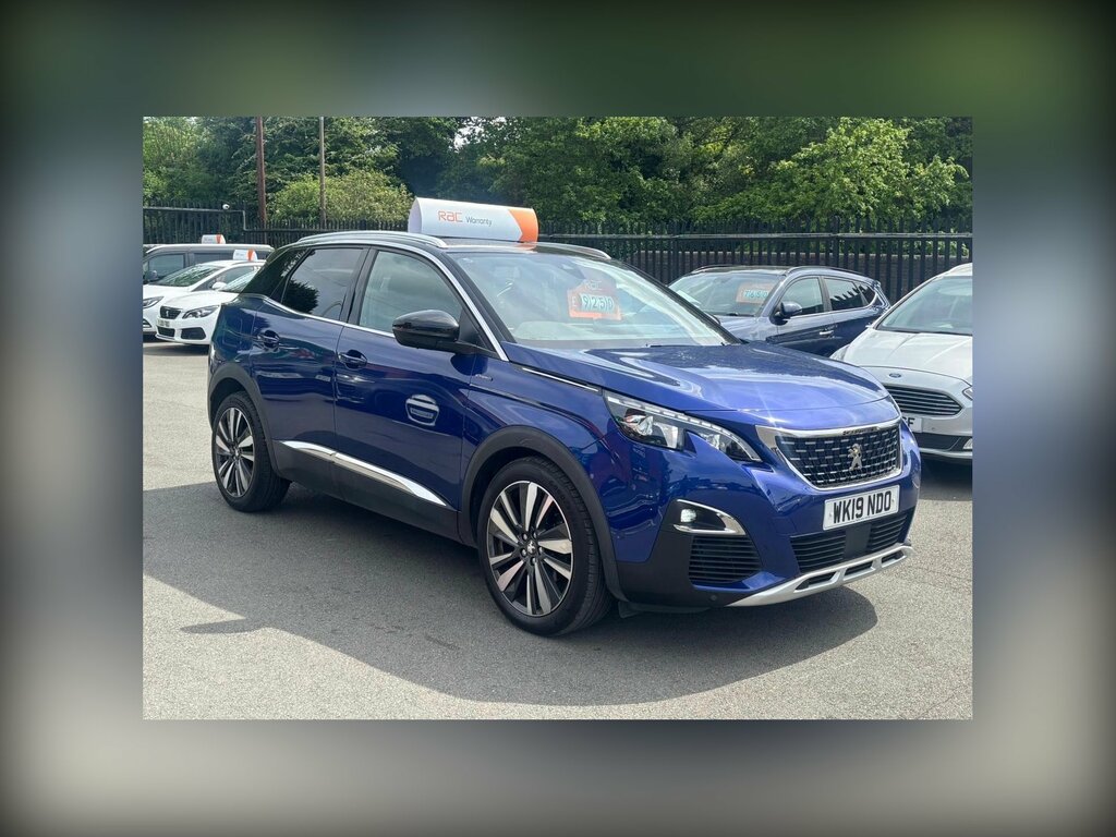 Peugeot 3008 1.5 Bluehdi Gt Line Premium Suv WK19NDO Blue #2