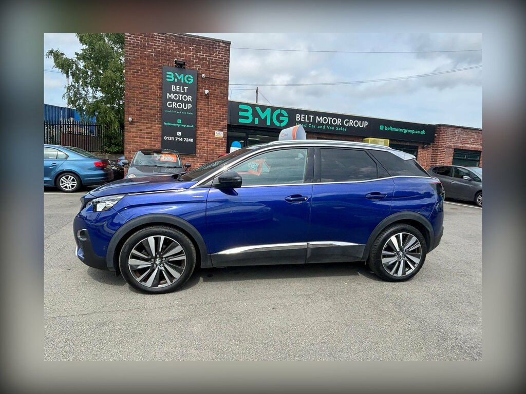 Peugeot 3008 1.5 Bluehdi Gt Line Premium Suv WK19NDO Blue #4
