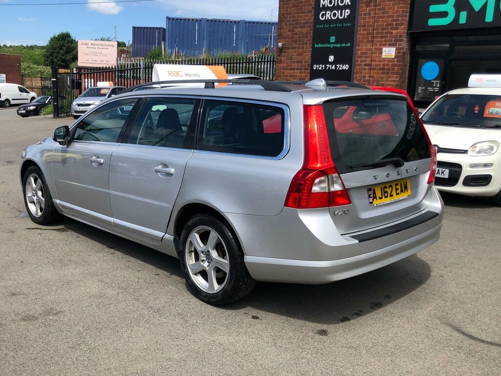 Volvo V70 2.0 D4 Se Estate Geartronic Euro 5 Ss Silver #6