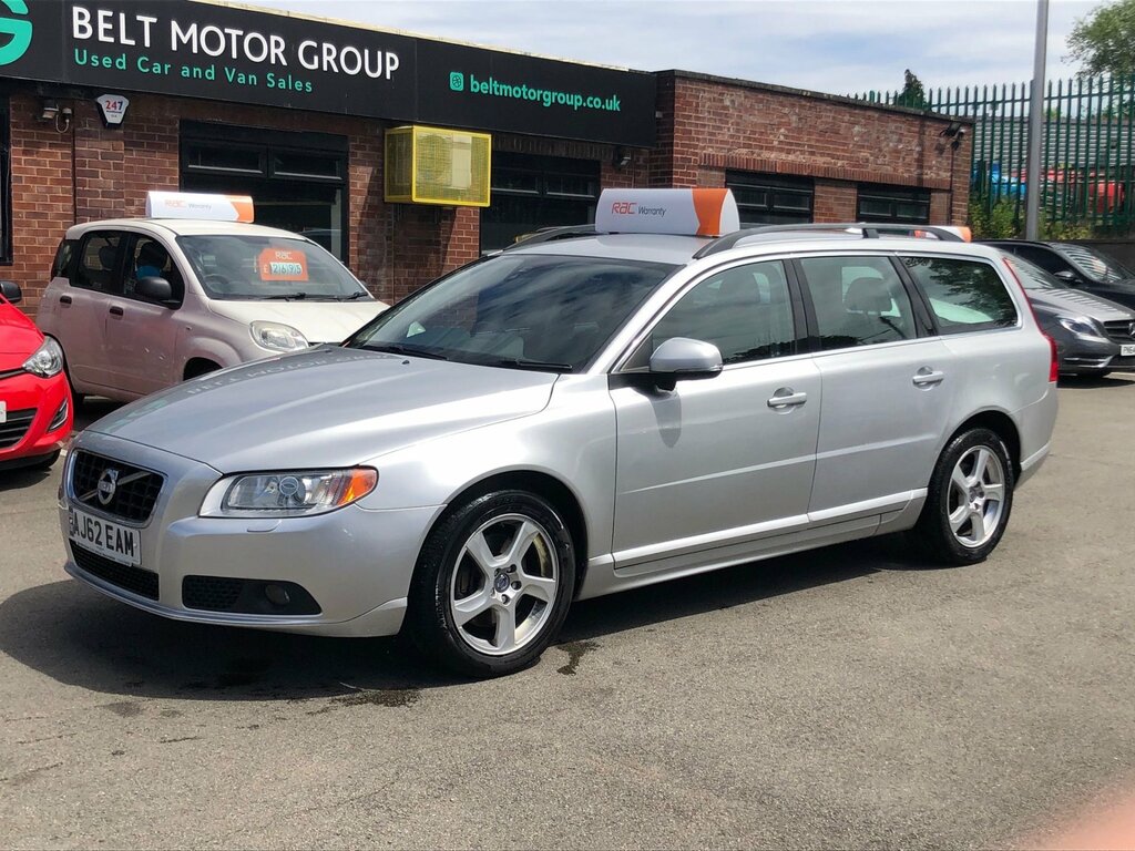 Volvo V70 2.0 D4 Se Estate Geartronic Euro 5 Ss Silver