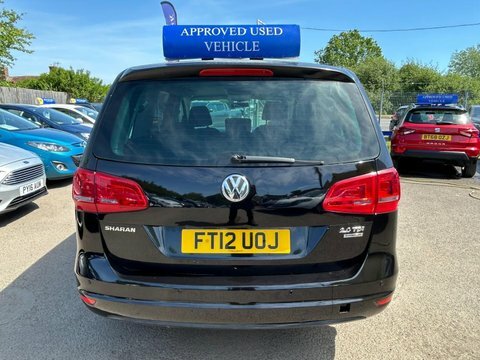 Volkswagen Sharan 2.0 Tdi Bluemotion Black #6