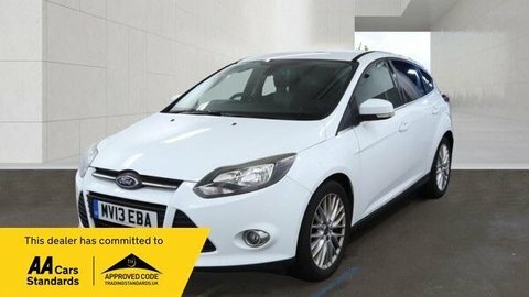 Ford Focus 1.0T Ecoboost Zetec White