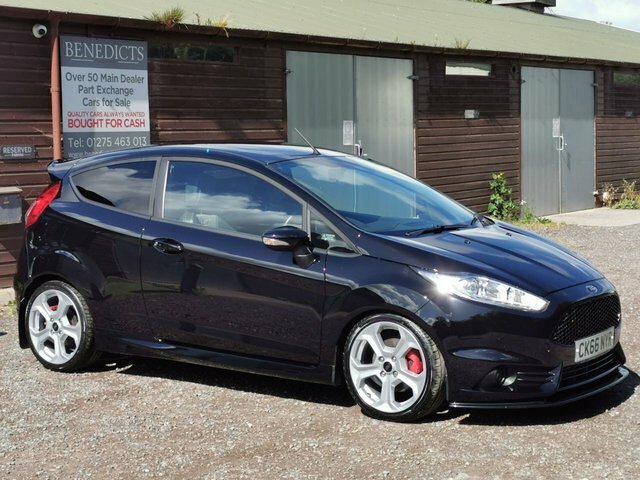 Ford Fiesta Ecoboost St-2 Hatchback Black #4