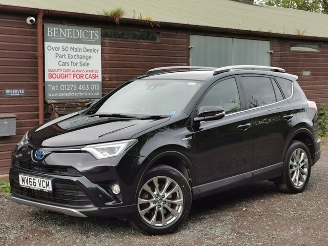 Toyota Rav 4 Vvt-h Excel Suv Black